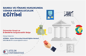 Banka ve Finans Hukukunda Uzman Arabuluculuk Eğitimi