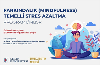 Farkındalık (Mindfulness) Temelli Stres Azaltma Programı/ MBSR