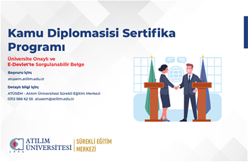Kamu Diplomasisi Sertifika Programı