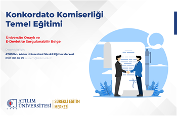 Konkordato Komiserliği Temel Eğitimi